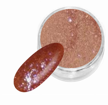 Puder Akrylowy Kolorowy 010 - Ceglany Brokat - Sugar Effect4g