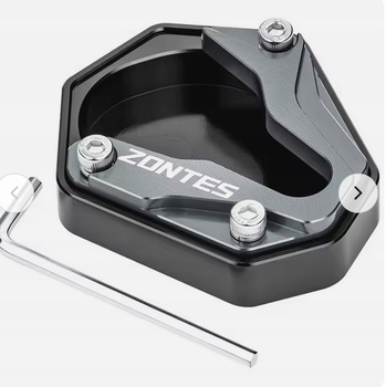 Podstawka pod stopkę boczną ZONTES 368E / 368G powiększenie stopki