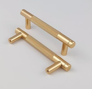 Złoty uchwyt meblowy PREMIUM – nowoczesny design i trwałość długość 126 mm