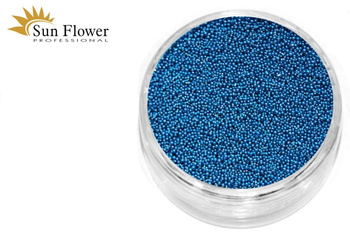 Kawior - Kuleczki szklane mikro, do zdobień paznokci - Bk16