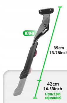 Stopka do roweru RBRL 40mm do rowerów górskich i elektrycznych 24-29 cali