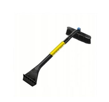 Teleskopowa szczotka do śniegu 2w1 – z skrobaczką do lodu (max 50 cm)