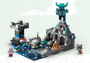 Zestaw Klocków Kompatybilnych Warden, Jaskinia i Mini Figurka