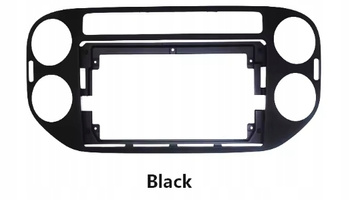 Ramka radia samochodowego do Volkswagen Tiguan 2011-2016 , powystawowa