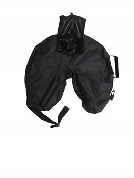 Pokrowiec ochronny w kształcie litery „U” 48 x 50 x 25 cm- CZARNY