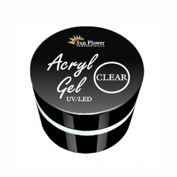 Przeźroczysty- Clear - Akrylożel - Słoiczek 15g - Acryl Gel, Poly Acryl [PoliAkryl]