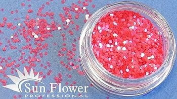 Łuska Mała - Ciemny Róż Transparent - L16