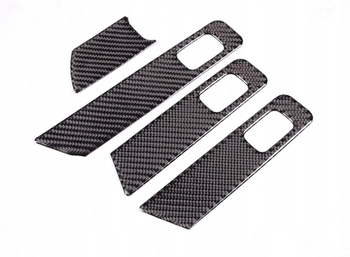 Nakładki na panel sterowania szybami – styl karbonowy W206 C200 C260 2022