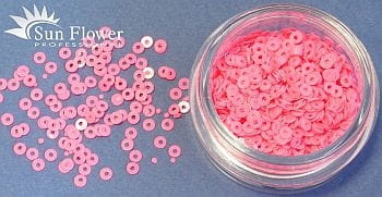 Kółka Mikro - Róż Jasny Błyszczący - K45