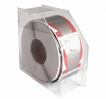 Pudełko Akrylowe Na Formy Do Paznokci -Dyspenser Do Form