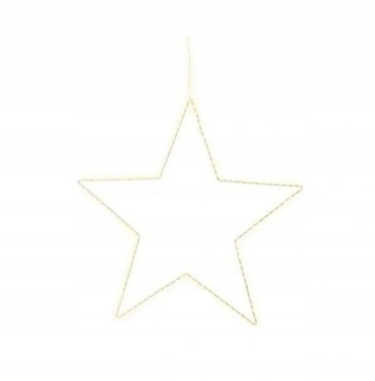 Gwiazda świąteczna led 40 punktowa ciepły biały