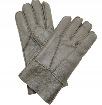 YISEVEN Damskie zimowe rękawiczki skórzane Rozmiar L kolor zielony