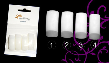 Tipsy Maxi  Do Stóp I Dużych Paznokci Uzupełnienie 7 Szt. Rozmiary - 3,4