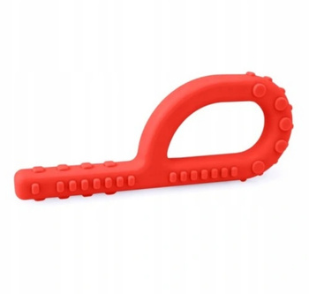 Gryzak logopedyczny, ortodontyczny, sensoryczny czerwony