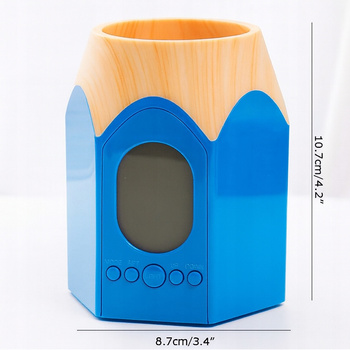 ORGANIZER NA BIURKO PRZYBORNIK DLA DZIECKA W KSZTAŁCIE KREDKI SKY