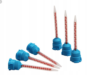 Końcówki do mieszania materiałów dentystycznych MT240 zestaw 50 sztuk