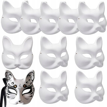  10x MASKA NA TWARZ DLA KOTA THERIAN HALLOWEEN
