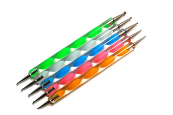 Sonda - Zestaw Dłutko Z Kulkami Do Zdobień 5 Szt Akrylowa Rączka