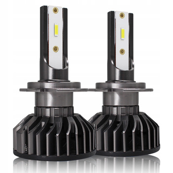 2x Żarówki LED H7 Lampa Żarówka 6500K HOMOLOGACJA