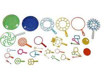 ZESTAW DO BANIEK MYDLANYCH DLA DZIECI I IMPREZY OKOLICZNOŚCIOWE 28 SZTUK