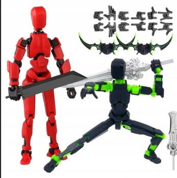 T13 Action Figures z 3 rodzajami Weapons i 4 rodzajami dłoni Articulated